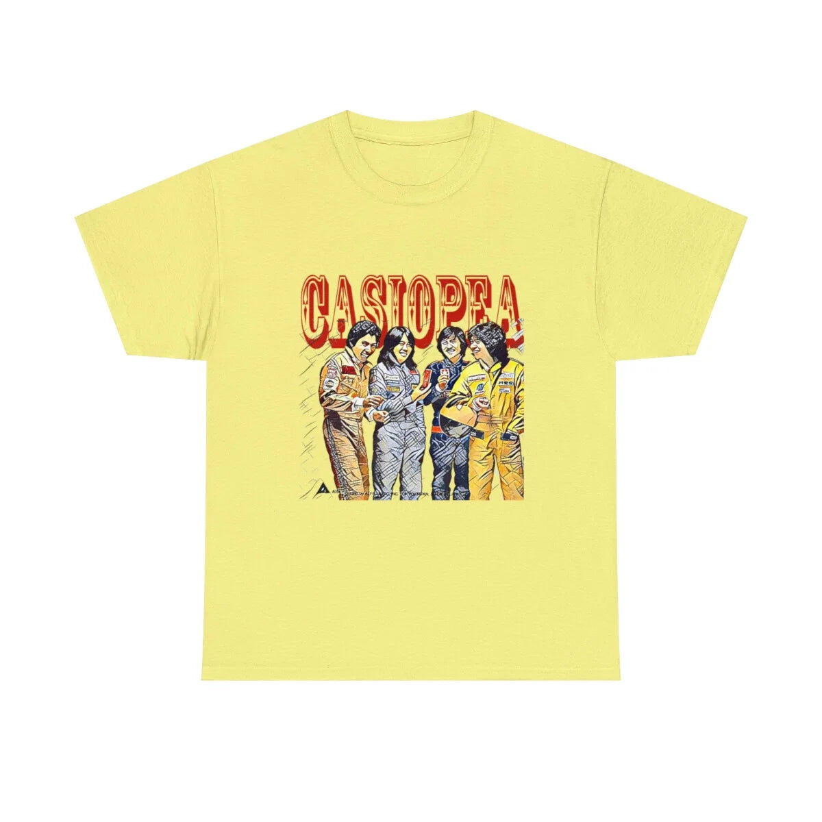 Casiopea Band Art Jazz Graphic Print Unisex Heavy - Adult & Kids T-Shirts, Sweatshirts & Hoodies apparel design preview 1