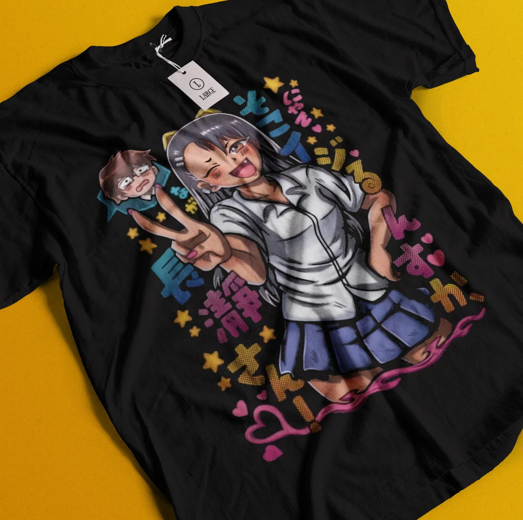 Miss Nagatoro Don't Toy With Me Kawaii Hentai Anime - Adult & Kids T-Shirts, Sweatshirts & Hoodies apparel design preview 1