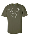 Psilocybin Molecule Magic Mushrooms 2d Skeletal - Adult & Kids T-Shirts, Sweatshirts & Hoodies apparel design preview 1