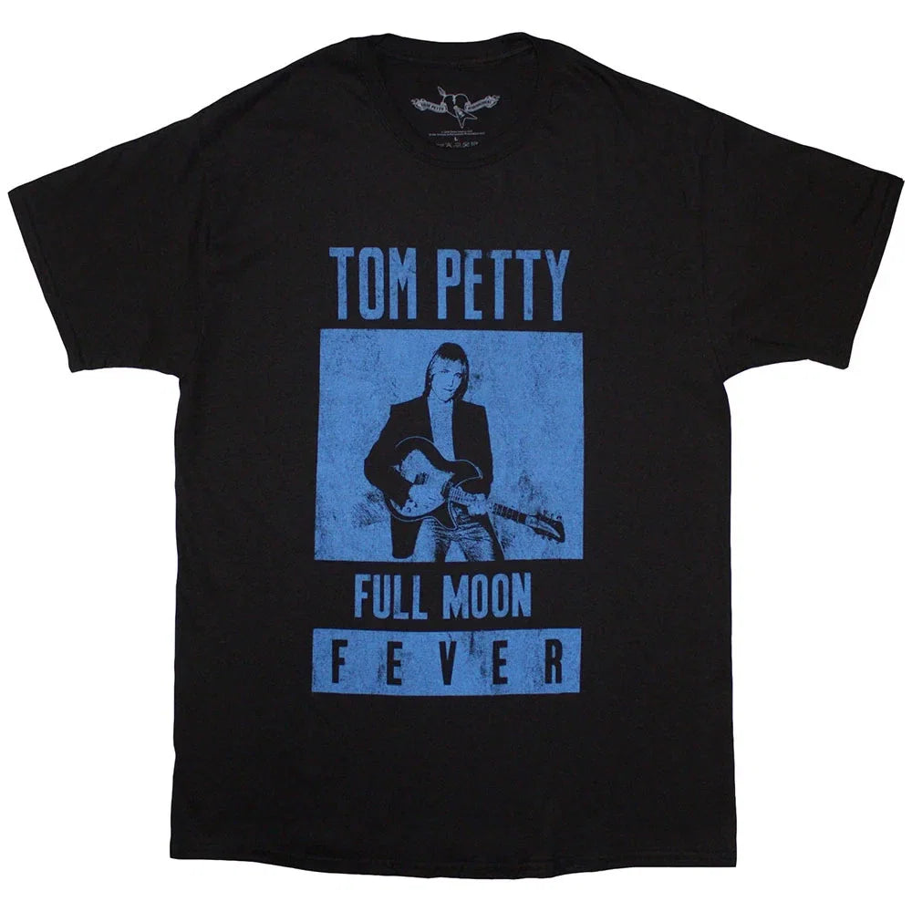 Tom Petty The Heartbreakers Full Moon Fever Blue - Adult & Kids T-Shirts, Sweatshirts & Hoodies apparel design preview 1