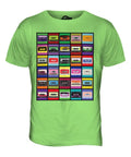 POP ART CASSETTE TAPES MENS FASHION PRINT TOP VINTAGE - Adult & Kids T-Shirts, Sweatshirts & Hoodies apparel design preview 1