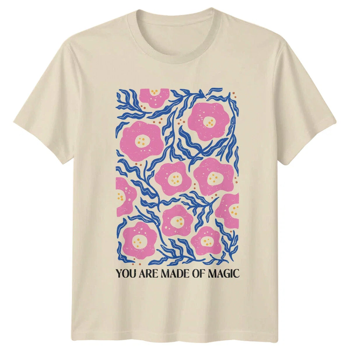 Made Of Magic Floral Boho Nature - Adult & Kids T-Shirts, Sweatshirts & Hoodies apparel design preview 1
