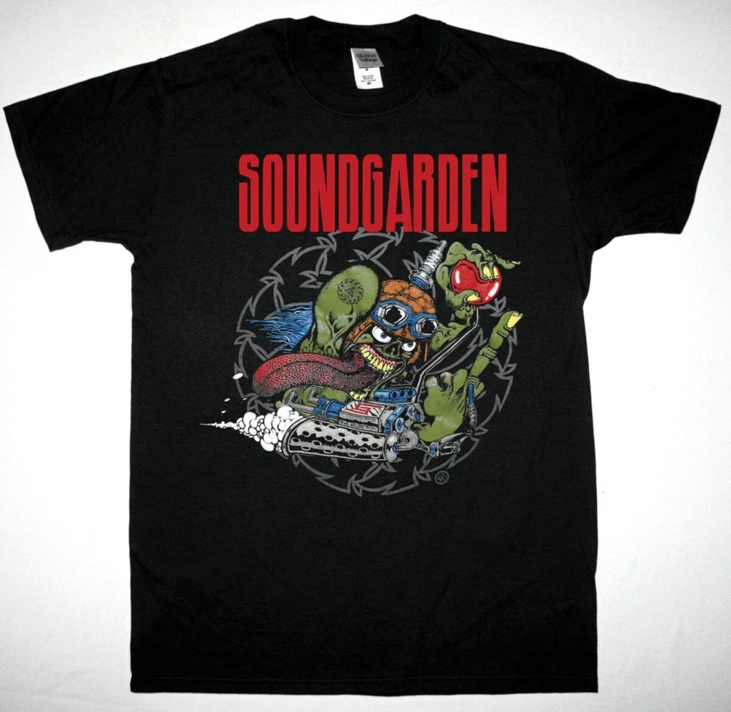 SOUNDGARDEN US 1991 TOUR - Adult & Kids T-Shirts, Sweatshirts & Hoodies apparel design preview 1