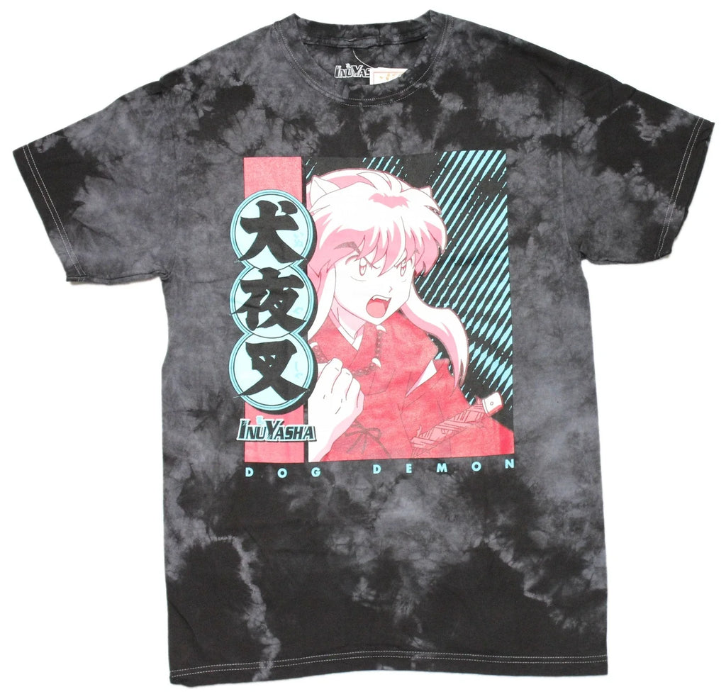 Inuyasha Mens Screaming Over Dog Demon - Adult & Kids T-Shirts, Sweatshirts & Hoodies apparel design preview 1