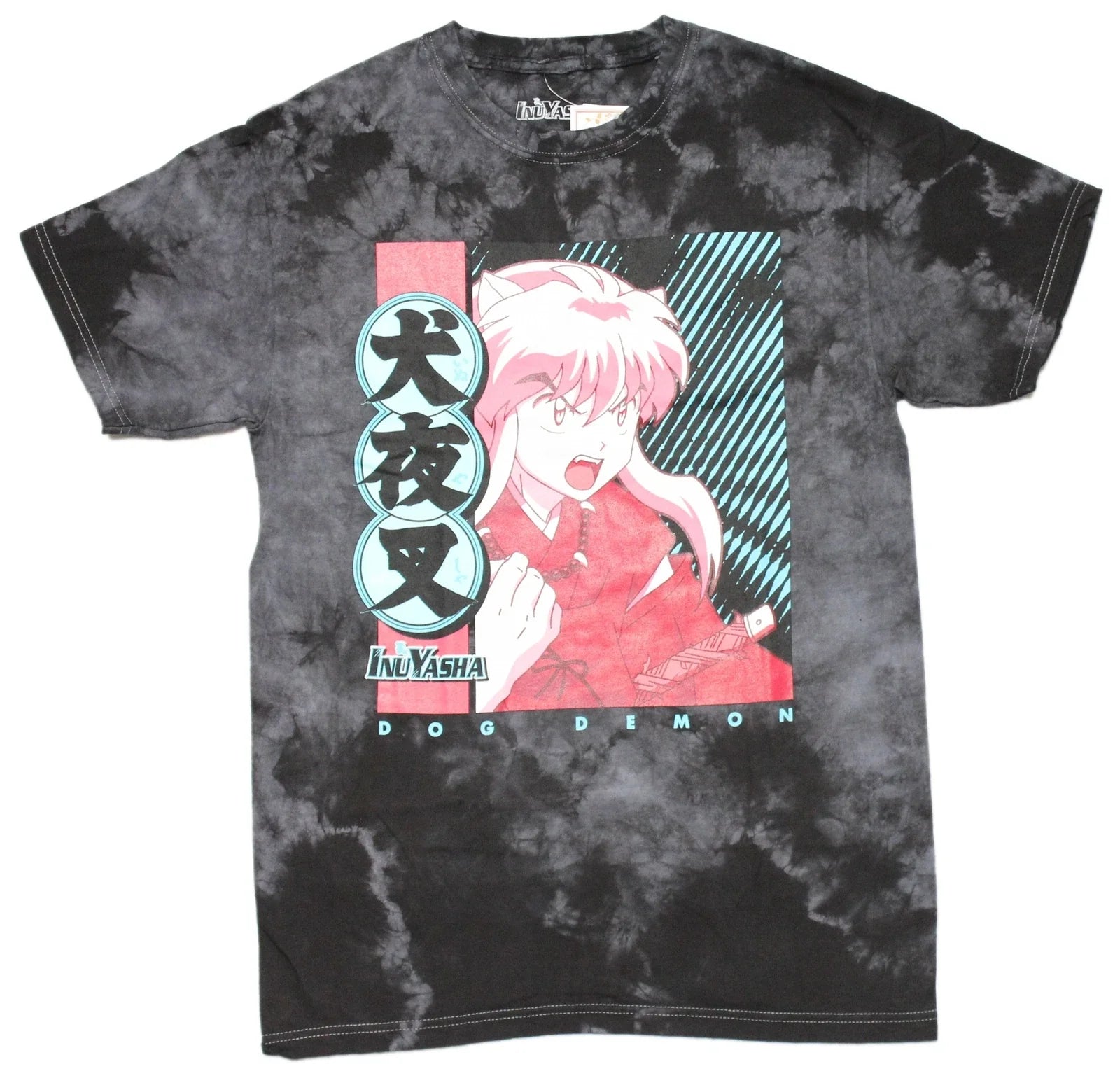 Inuyasha Mens Screaming Over Dog Demon - Adult & Kids T-Shirts, Sweatshirts & Hoodies apparel design preview 1