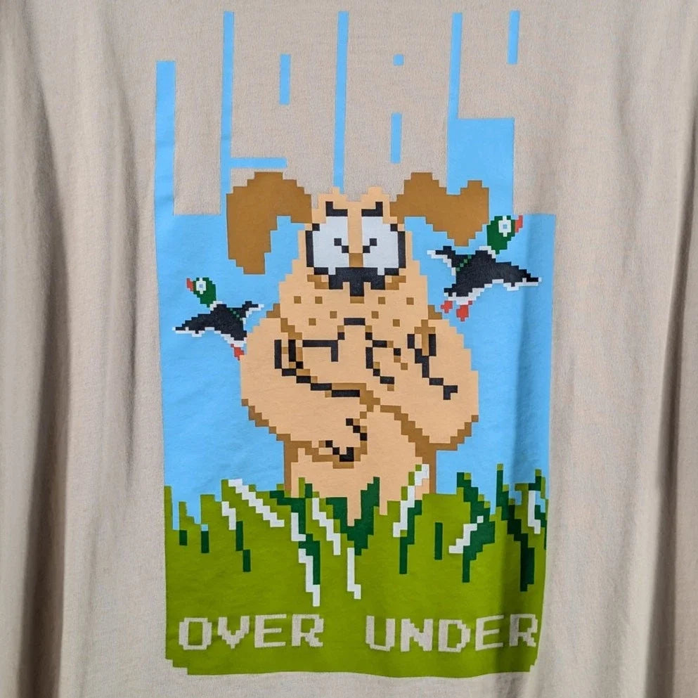 Over Under Clothing Mens Large Duck Hunt Pixel - Adult & Kids T-Shirts, Sweatshirts & Hoodies apparel design preview 1