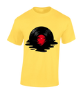 MELTED VINYL MENS RECORD MUSIC DJ RAVE ACID HOUSE - Adult & Kids T-Shirts, Sweatshirts & Hoodies apparel design preview 1