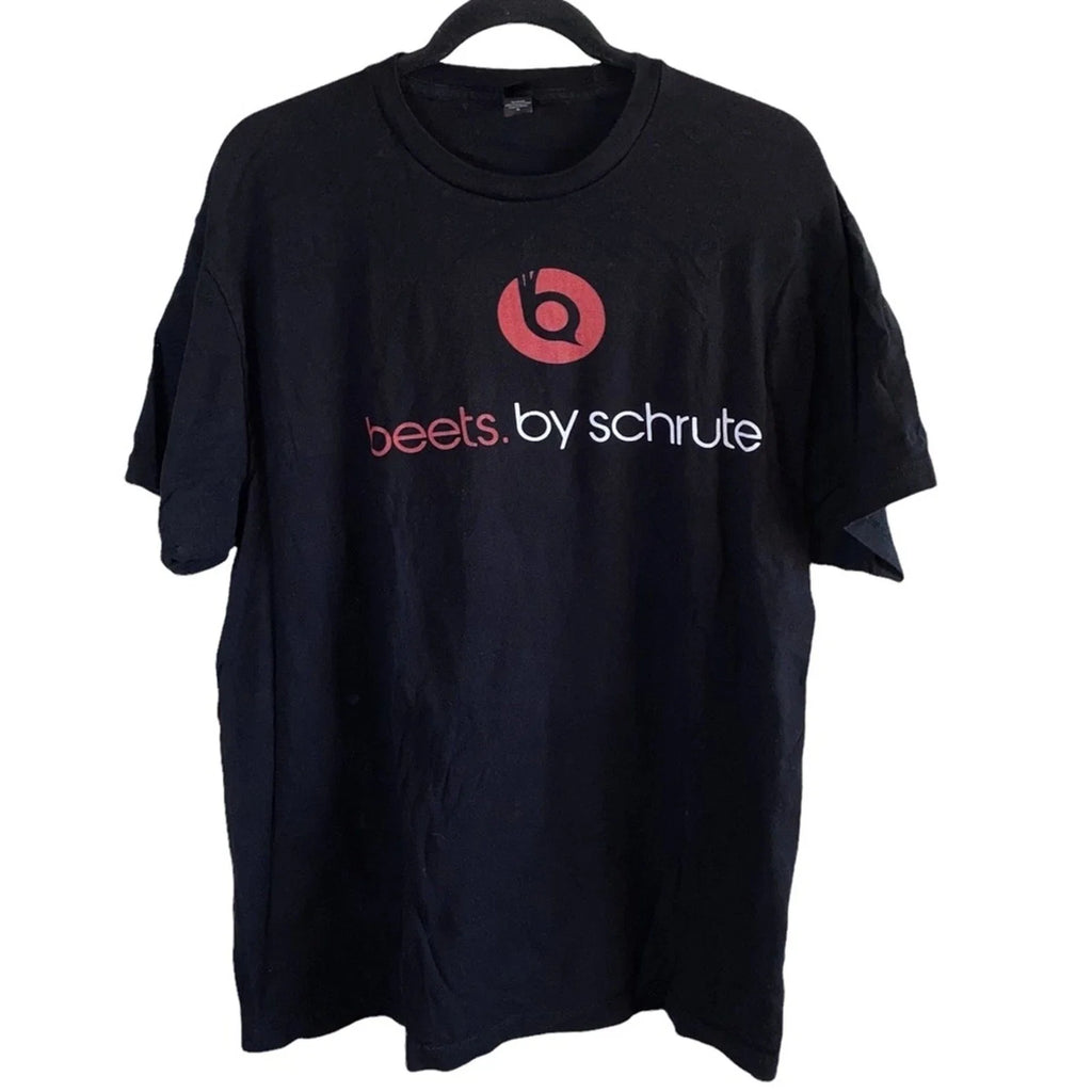 Beets By Schrute XL The Office Parody Graphic Black - Adult & Kids T-Shirts, Sweatshirts & Hoodies apparel design preview 1