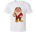 Grumpy Dwarf Middle Finger Funny Cartoon - Adult & Kids T-Shirts, Sweatshirts & Hoodies apparel design preview 1