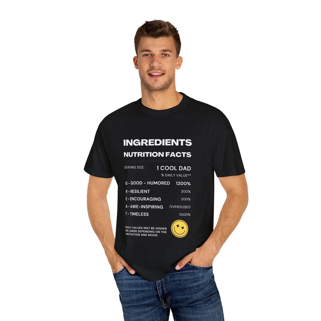 Dad Ingredients Funny Cool Father for Jokes, Gifts - Adult & Kids T-Shirts, Sweatshirts & Hoodies apparel design preview 1