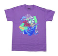 Miraculous New Lady Bug Cat Noir Posing Flowers - Adult & Kids T-Shirts, Sweatshirts & Hoodies apparel design preview 1
