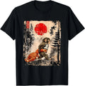 Kawaii Baby Monkey Punch Cute Japanese Ukiyo-e - Adult & Kids T-Shirts, Sweatshirts & Hoodies apparel design preview 1