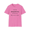 Resting Bitch Face Funny Quote Sarcastic - Adult & Kids T-Shirts, Sweatshirts & Hoodies apparel design preview 1