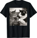 Funny Smoking Cats Meme Humor Art - Adult & Kids T-Shirts, Sweatshirts & Hoodies apparel design preview 1