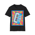 Stained Glass Cassette Tape 90s Music Fan Gift, - Adult & Kids T-Shirts, Sweatshirts & Hoodies apparel design preview 1