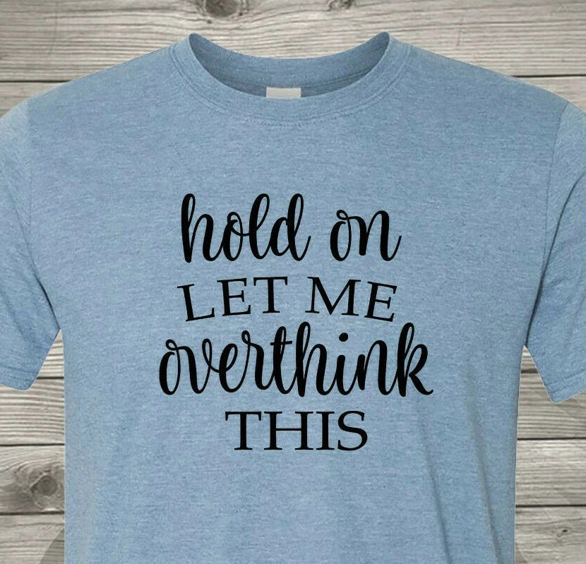 Hold On and Let Me Overthink This Perfect Christmas - Adult & Kids T-Shirts, Sweatshirts & Hoodies apparel design preview 1