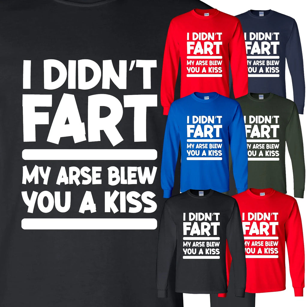 I Didn't Fart Funny Mens Sarcastic Novelty Joke New - Adult & Kids T-Shirts, Sweatshirts & Hoodies apparel design preview 1