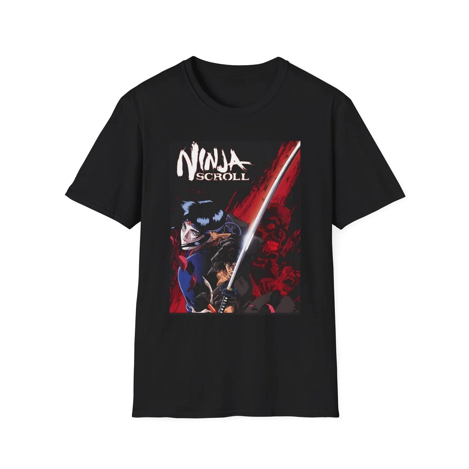 Ninja Scroll Anime - Adult & Kids T-Shirts, Sweatshirts & Hoodies apparel design preview 1