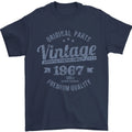 Vintage Year 59th Birthday 1967 Mens 100% Cotton - Adult & Kids T-Shirts, Sweatshirts & Hoodies apparel design preview 1