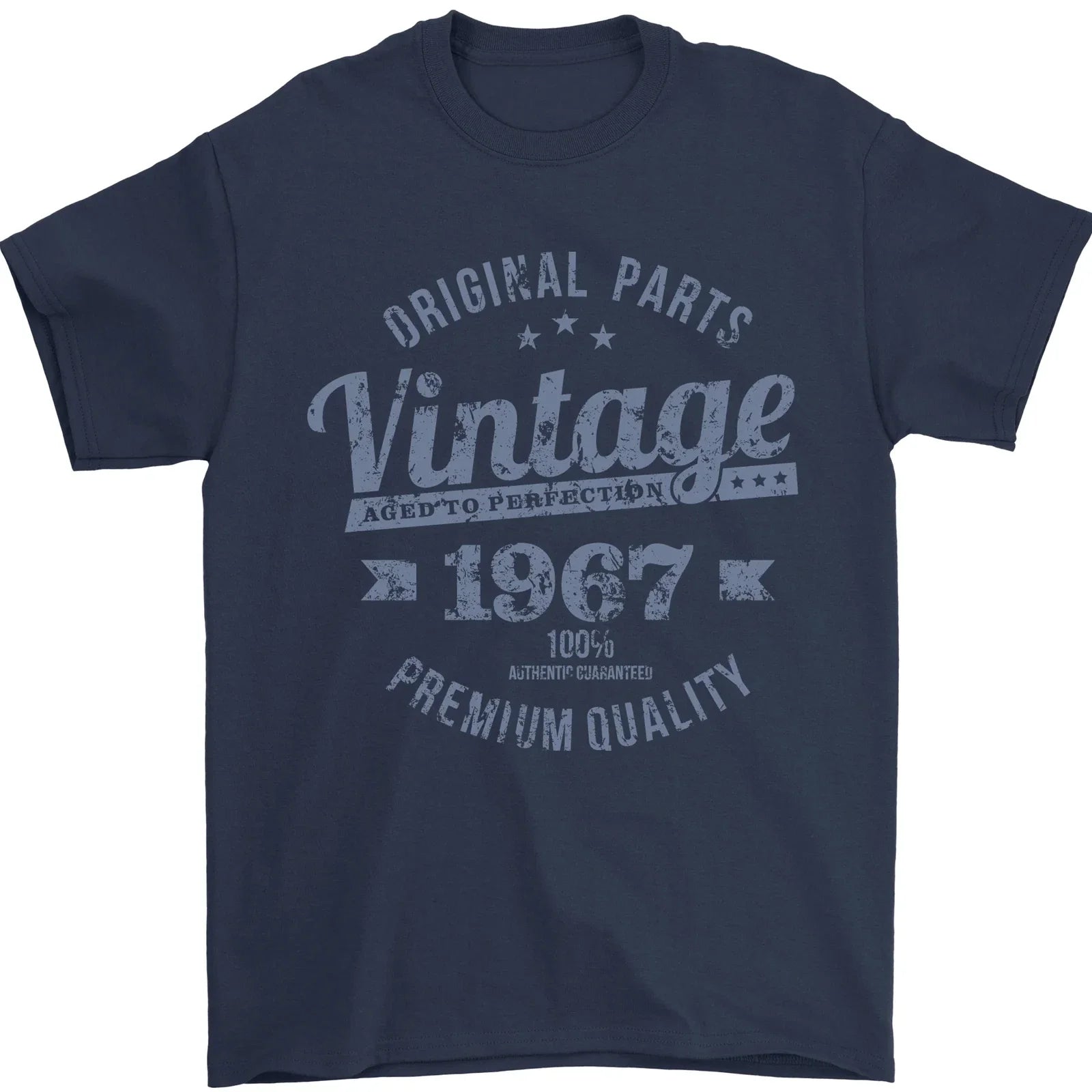 Vintage Year 59th Birthday 1967 Mens 100% Cotton - Adult & Kids T-Shirts, Sweatshirts & Hoodies apparel design preview 1