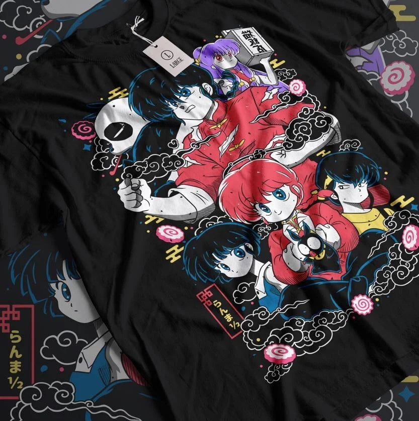 Shampoo Rumiko Takahashi Ranma 1/2 Girl Kawaii Funny - Adult & Kids T-Shirts, Sweatshirts & Hoodies apparel design preview 1