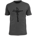Mens Crucifix v2 Religion Christianity Jesus Faith - Adult & Kids T-Shirts, Sweatshirts & Hoodies apparel design preview 1