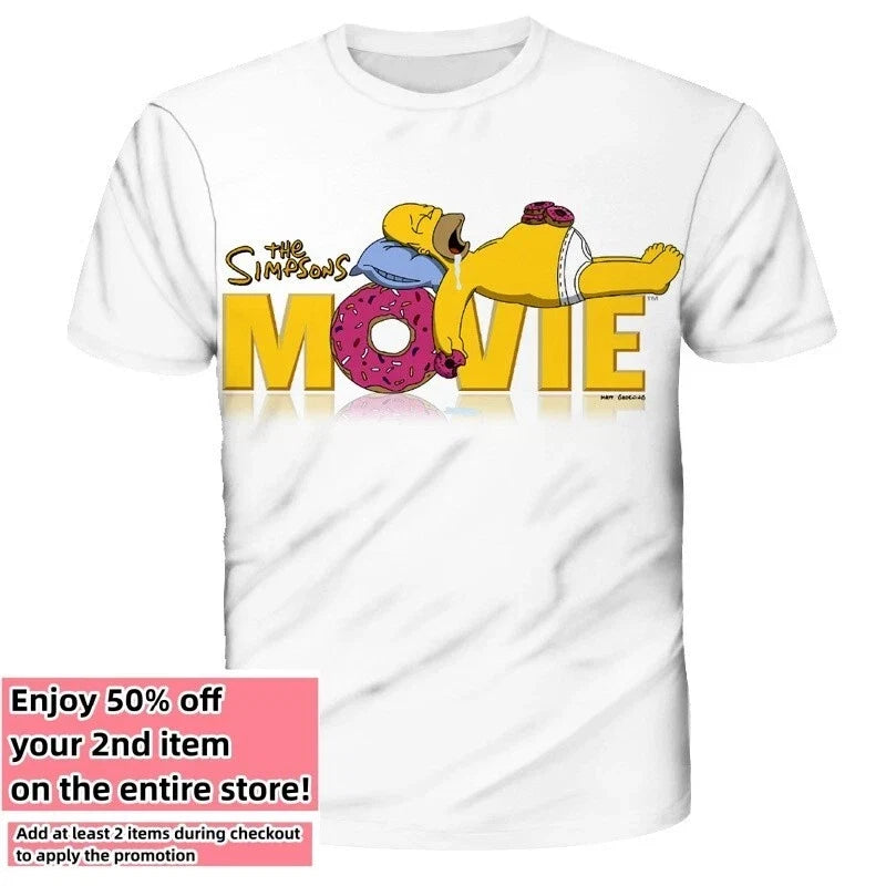 Funny The Simpsons Double-Sided Unisex Adult Size - Adult & Kids T-Shirts, Sweatshirts & Hoodies apparel design preview 1