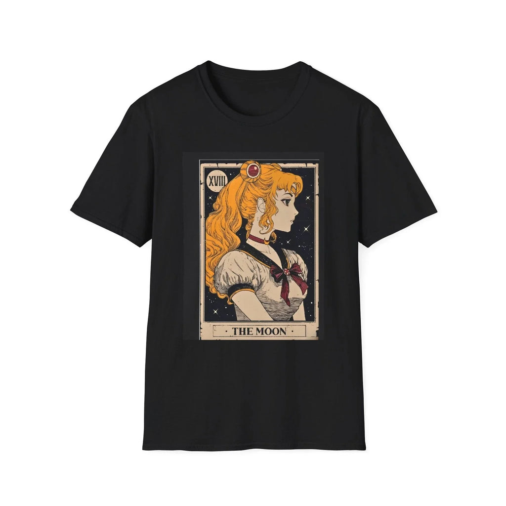 Sailor Moon Tarot Card Maiden Vintage Anime Design - Adult & Kids T-Shirts, Sweatshirts & Hoodies apparel design preview 1