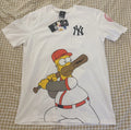 Lids X The Simpsons New York Yankees Homer Simpson - Adult & Kids T-Shirts, Sweatshirts & Hoodies apparel design preview 1