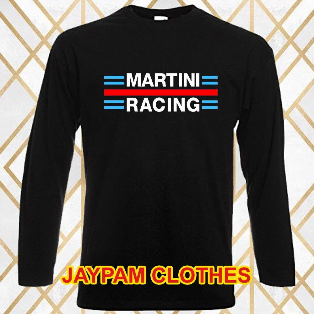 Martini Racing Men's Black Size S 2XL - Adult & Kids T-Shirts, Sweatshirts & Hoodies apparel design preview 1