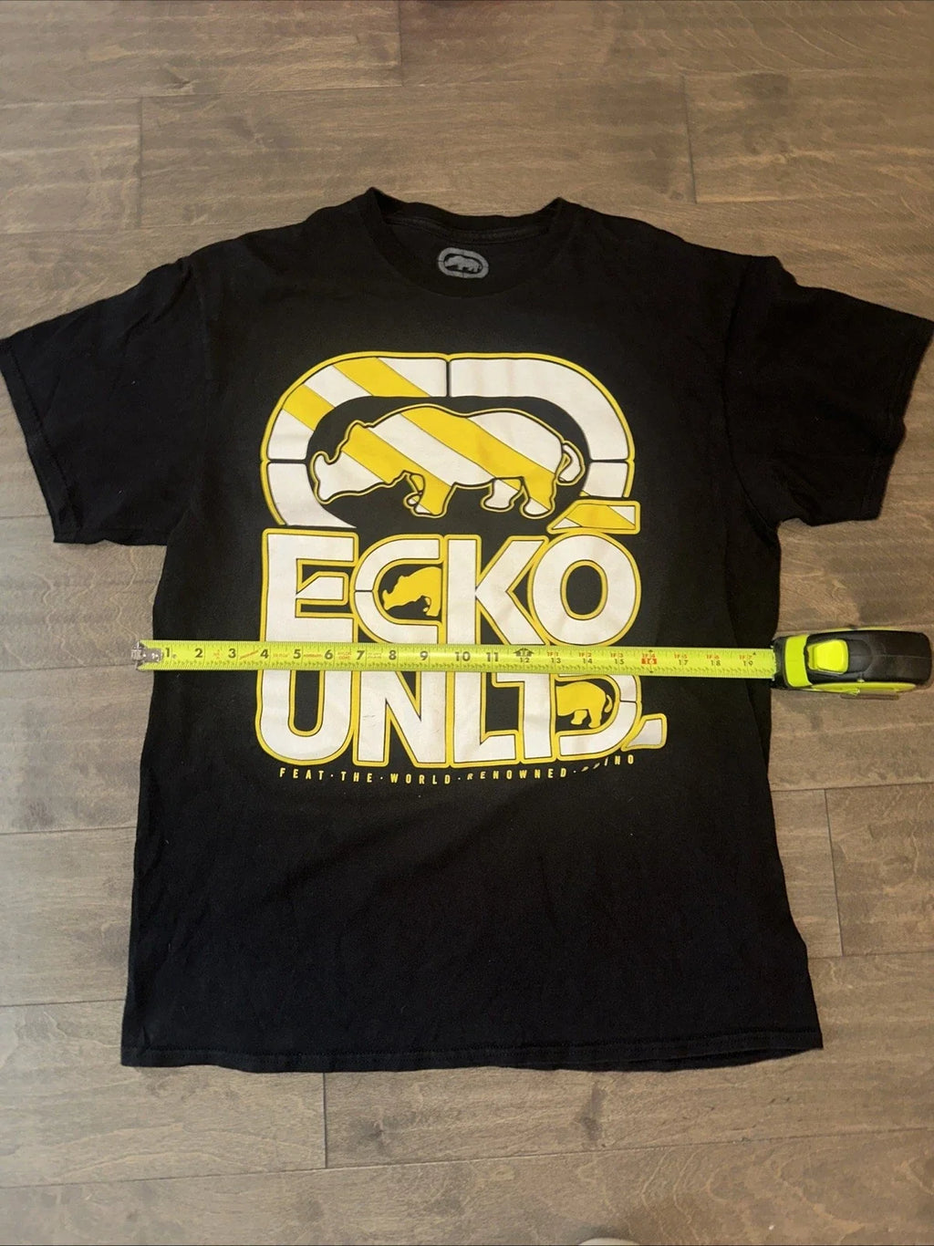 Y2K Ecko Unlimited Black And Yellow - Adult & Kids T-Shirts, Sweatshirts & Hoodies apparel design preview 1
