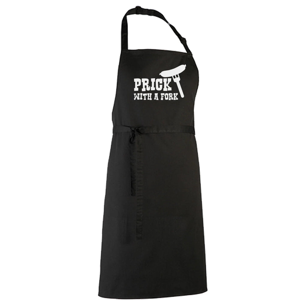 Prick With A Fork Apron Funny Fathers Day Joke Chef - Adult & Kids T-Shirts, Sweatshirts & Hoodies apparel design preview 1