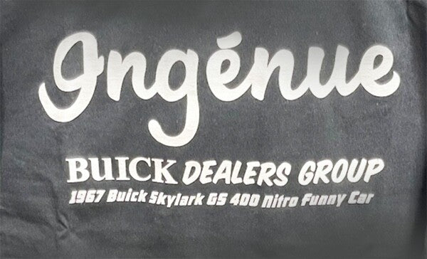 VRHTF RARE VINTAGE "INGENUE BUICK FUNNY CAR" ONLY - Adult & Kids T-Shirts, Sweatshirts & Hoodies apparel design preview 1
