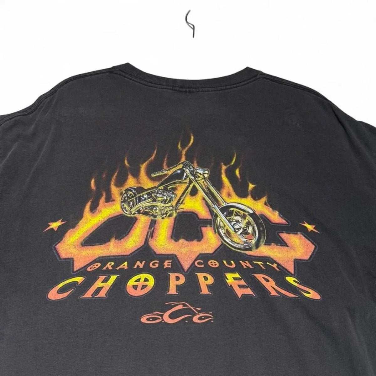 Vintage Early 00s Y2K Orange County Choppers Flame - Adult & Kids T-Shirts, Sweatshirts & Hoodies apparel design preview 1