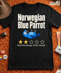 Dead Parrot Review Funny Bird Graphic Retro Humor - Adult & Kids T-Shirts, Sweatshirts & Hoodies apparel design preview 1