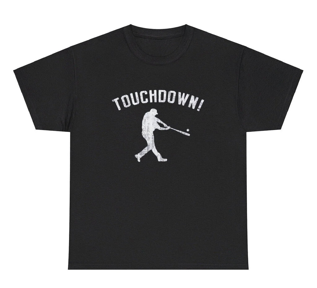Touchdown Homerun Baseball Silly Y2K Dumb Graphic Gen - Adult & Kids T-Shirts, Sweatshirts & Hoodies apparel design preview 1