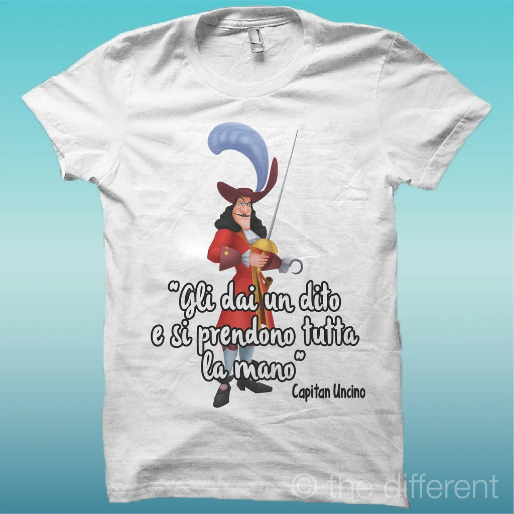 Quote Funny Capita Hook Finger Tutta La Mano Gift - Adult & Kids T-Shirts, Sweatshirts & Hoodies apparel design preview 1