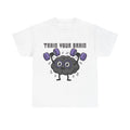 Train Your Brain Funny Gym Nerd Graphic Unisex - Adult & Kids T-Shirts, Sweatshirts & Hoodies apparel design preview 1