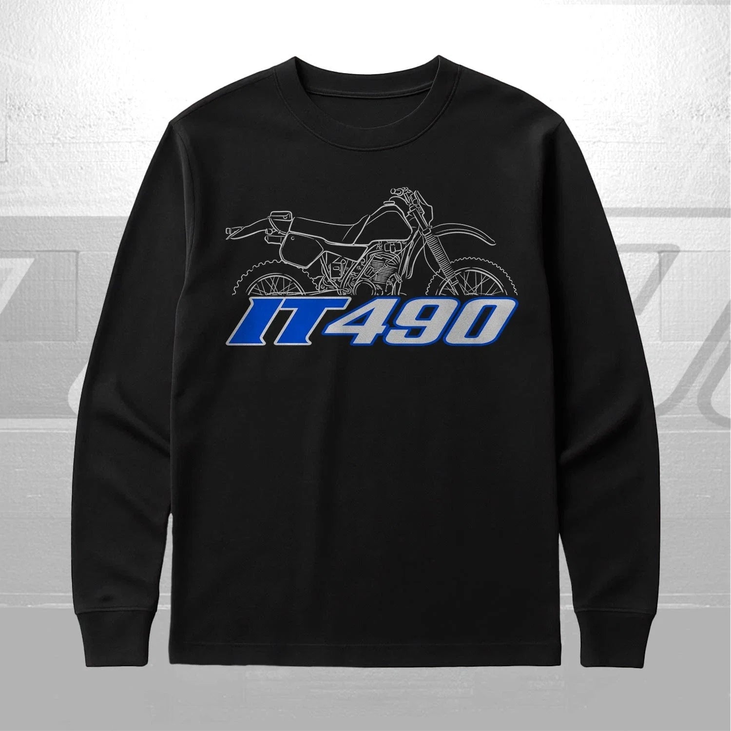 For Yamaha IT490 1983-1984 fans - Adult & Kids T-Shirts, Sweatshirts & Hoodies apparel design preview 1
