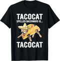 Tacocat Spelled Backward Is... For Tacos&Cat Lovers - Adult & Kids T-Shirts, Sweatshirts & Hoodies apparel design preview 1