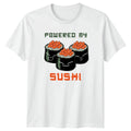 Powered By Sushi Kawaii Japanese Food Birthday Gift - Adult & Kids T-Shirts, Sweatshirts & Hoodies apparel design preview 1