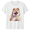 Akita Dog Lover Pet Portrait Gift For Him And Her - Adult & Kids T-Shirts, Sweatshirts & Hoodies apparel design preview 1
