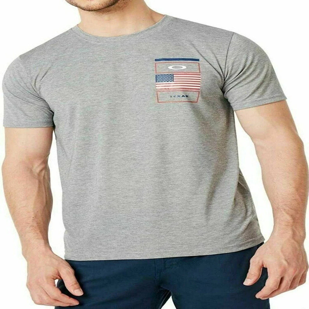 Oakley Men Grey Cotton Texas Theme USA FLAG Zy8 Size - Adult & Kids T-Shirts, Sweatshirts & Hoodies apparel design preview 1