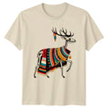 Deer Skeleton Southwest Folk Art Boho Wildlife Gift - Adult & Kids T-Shirts, Sweatshirts & Hoodies apparel design preview 1