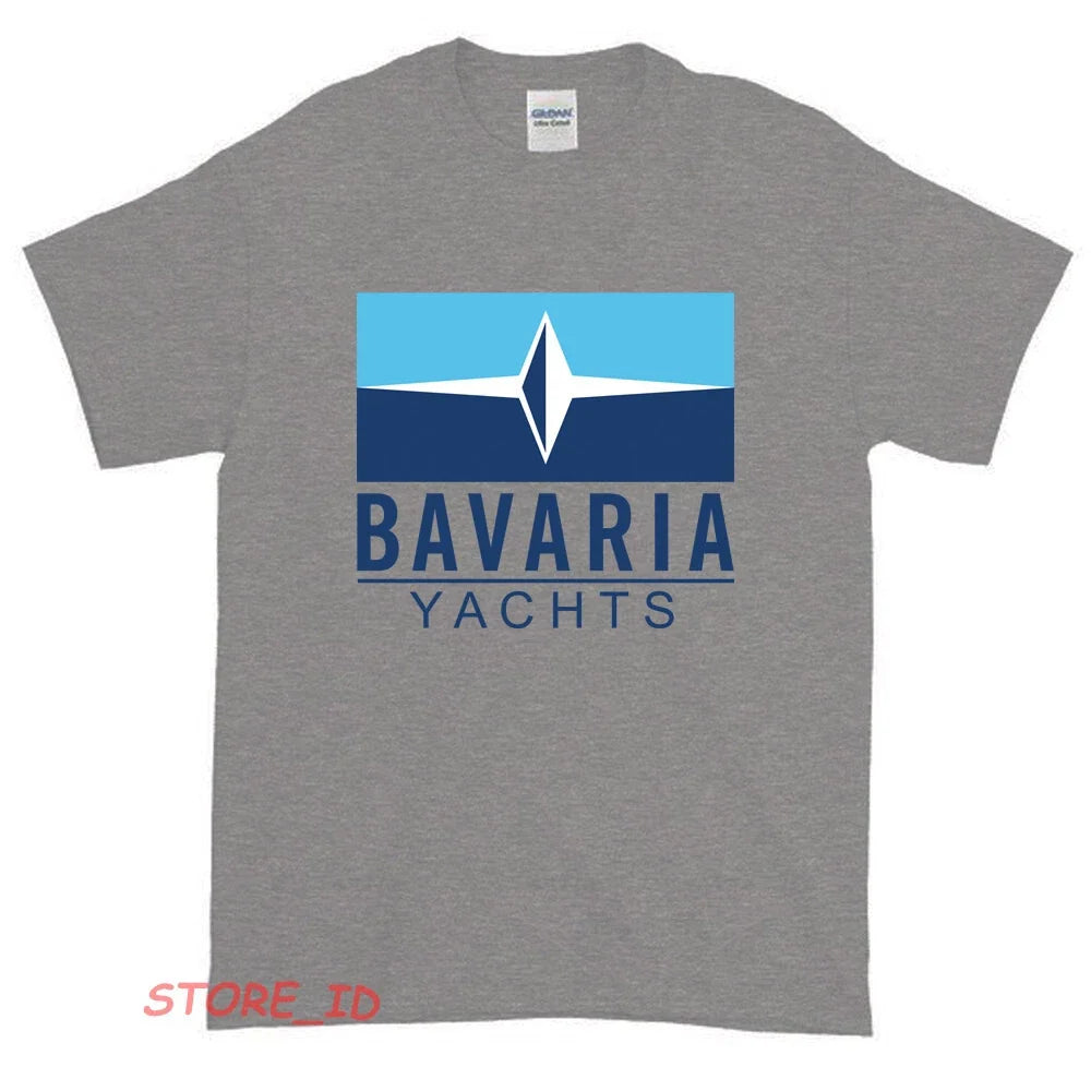 New Bavaria Yachts Sailboat Logo Unisex funny USA - Adult & Kids T-Shirts, Sweatshirts & Hoodies apparel design preview 1