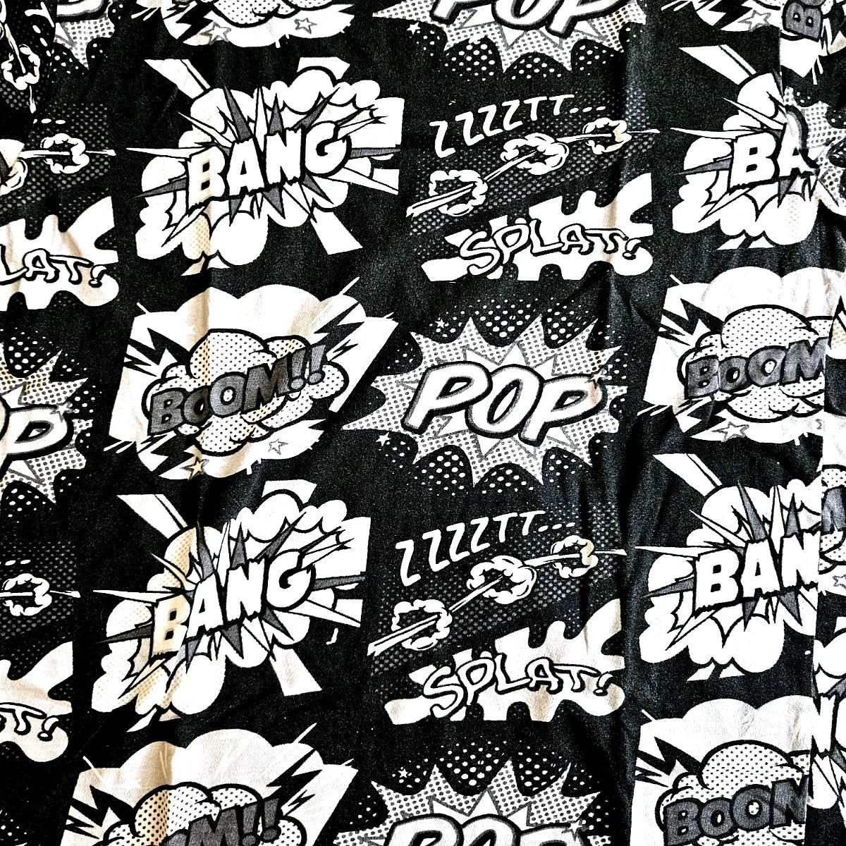 Pop Art Print Comic Action Streetwear AOP Size Large - Adult & Kids T-Shirts, Sweatshirts & Hoodies apparel design preview 1