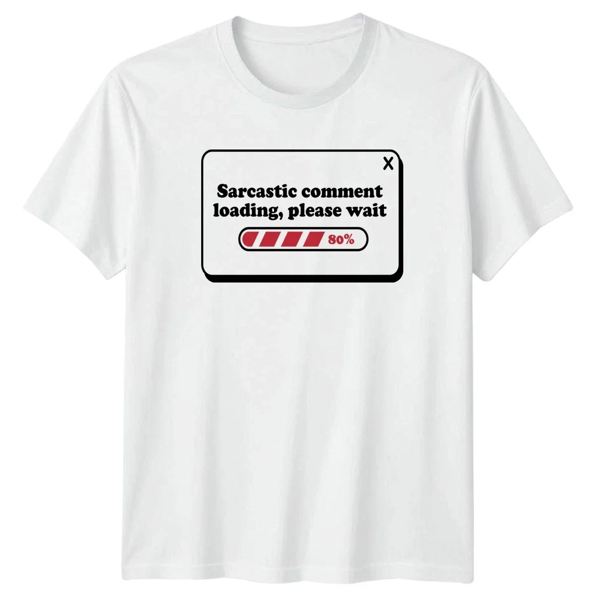 Sarcastic Comment Loading Please Wait Humor Gift For - Adult & Kids T-Shirts, Sweatshirts & Hoodies apparel design preview 1