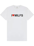 Funny Rude I LOVE MILFS UNISEX BIRTHDAY XMAS All - Adult & Kids T-Shirts, Sweatshirts & Hoodies apparel design preview 1