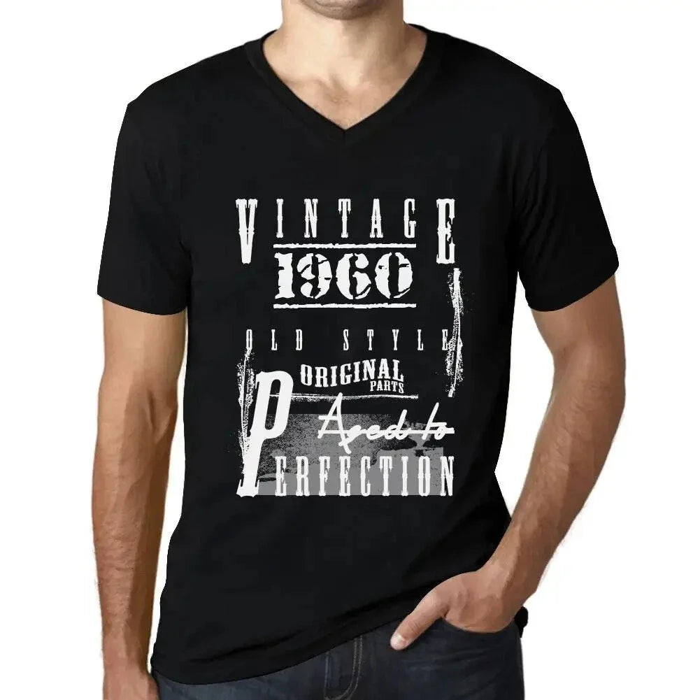 Men's Graphic V Neck Original Parts Aged to - Adult & Kids T-Shirts, Sweatshirts & Hoodies apparel design preview 1