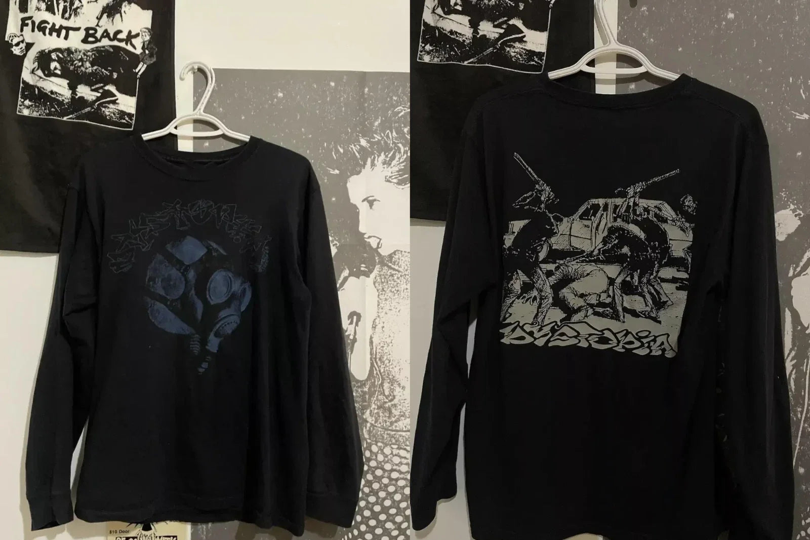 Vintage dystopia punk band - Adult & Kids T-Shirts, Sweatshirts & Hoodies apparel design preview 1